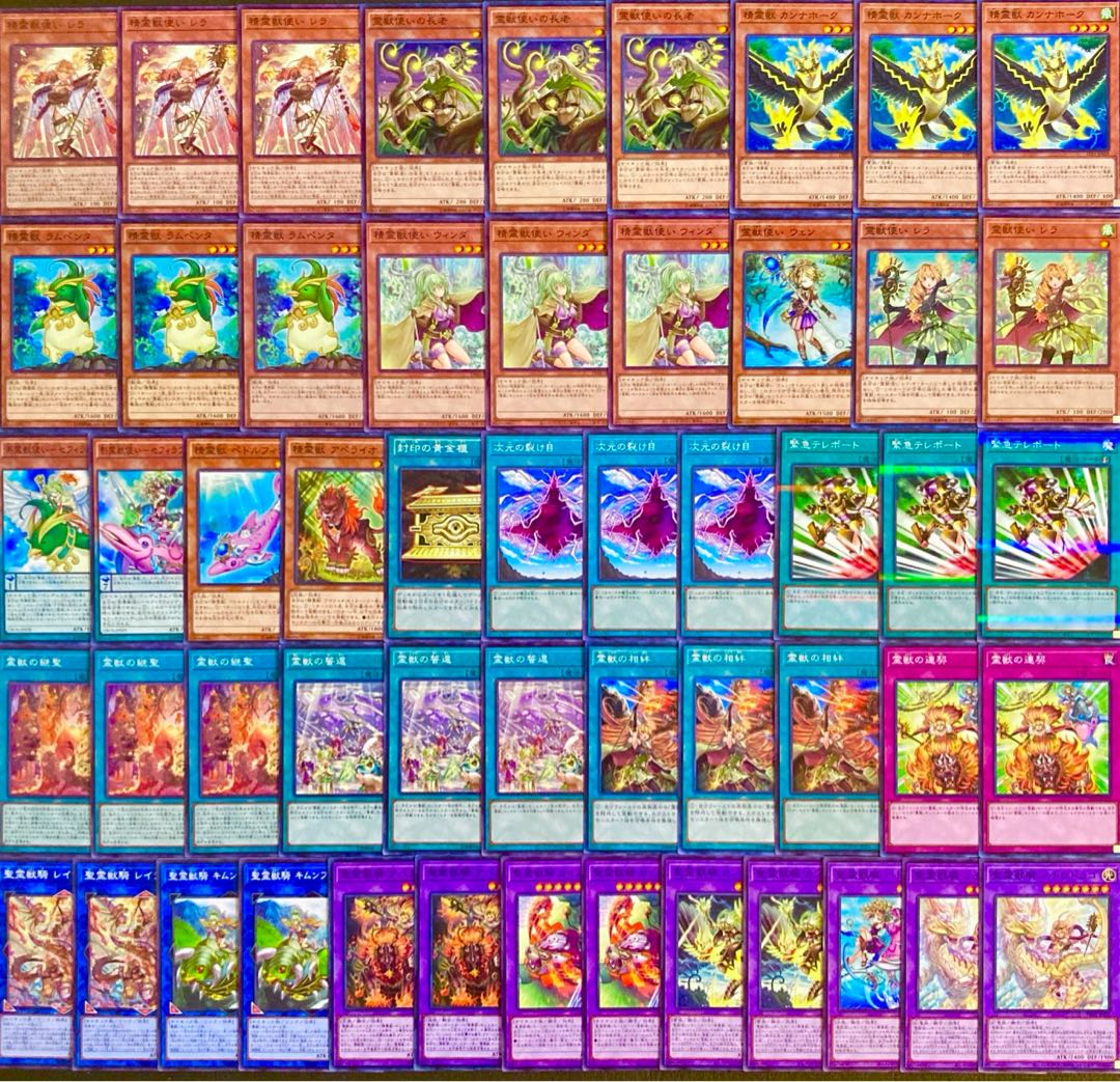 Yu-Gi-Oh! Newly added construction!　Reiju Deck 40 cards 1枚
