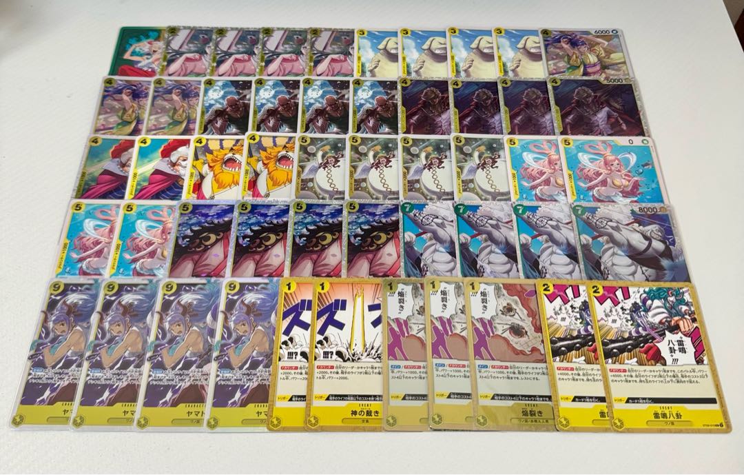 One Piece Card Green-Yellow Yamato Deck
