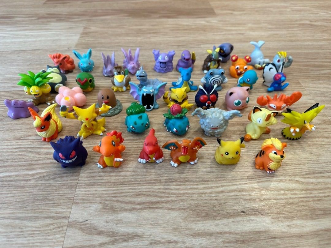 【中古品】ポケモン　指人形　41個　レトロ　サプライ品　ポケットモンスター