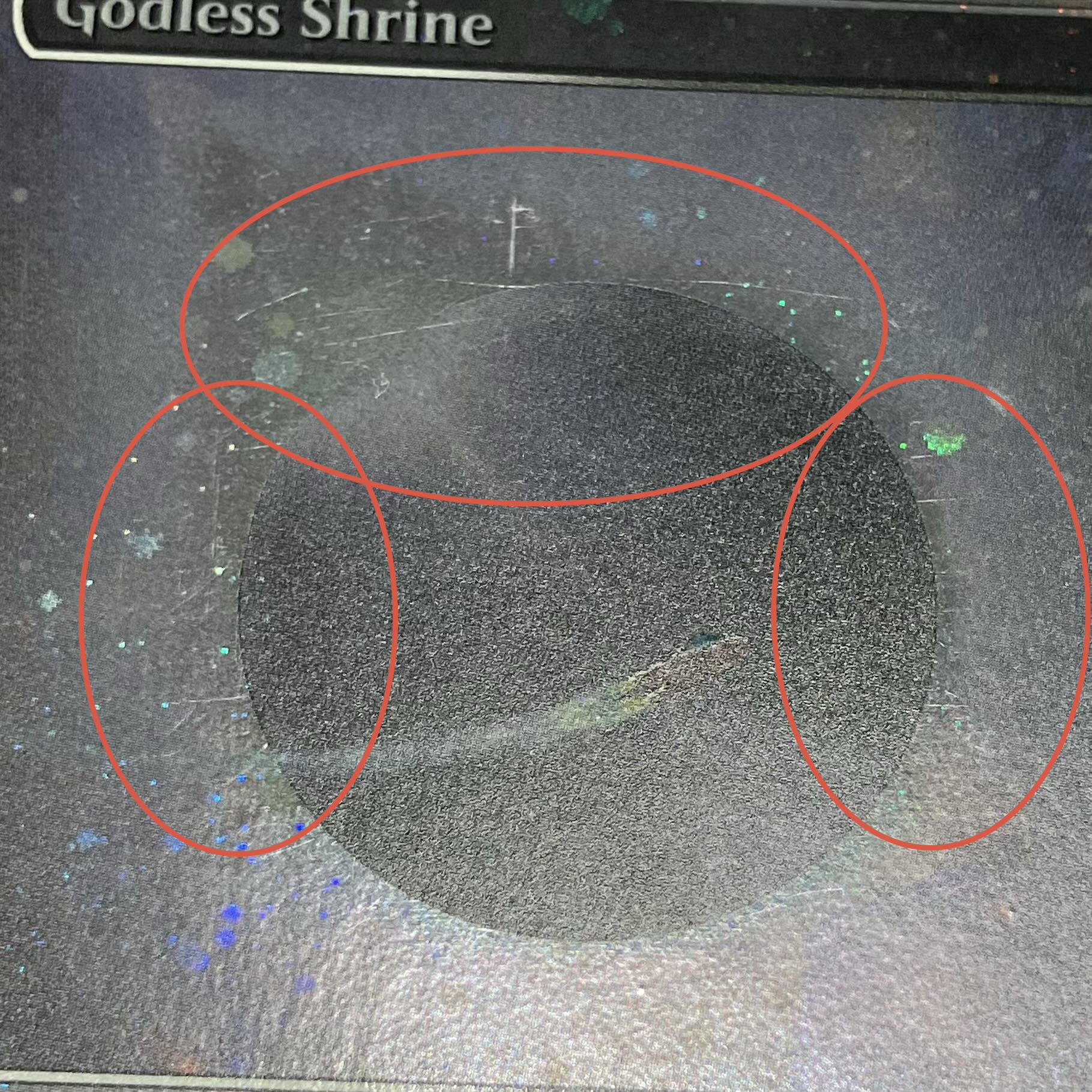 <EN> 《Godless Shrine/Godless Shrine》 (Galaxy Foil) [UNF] 1枚