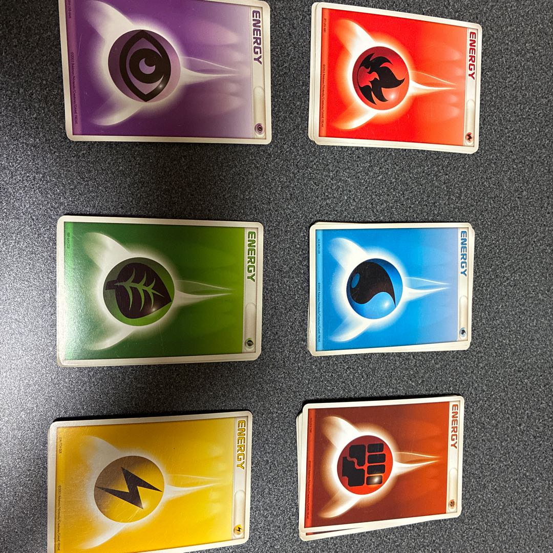 energy card set