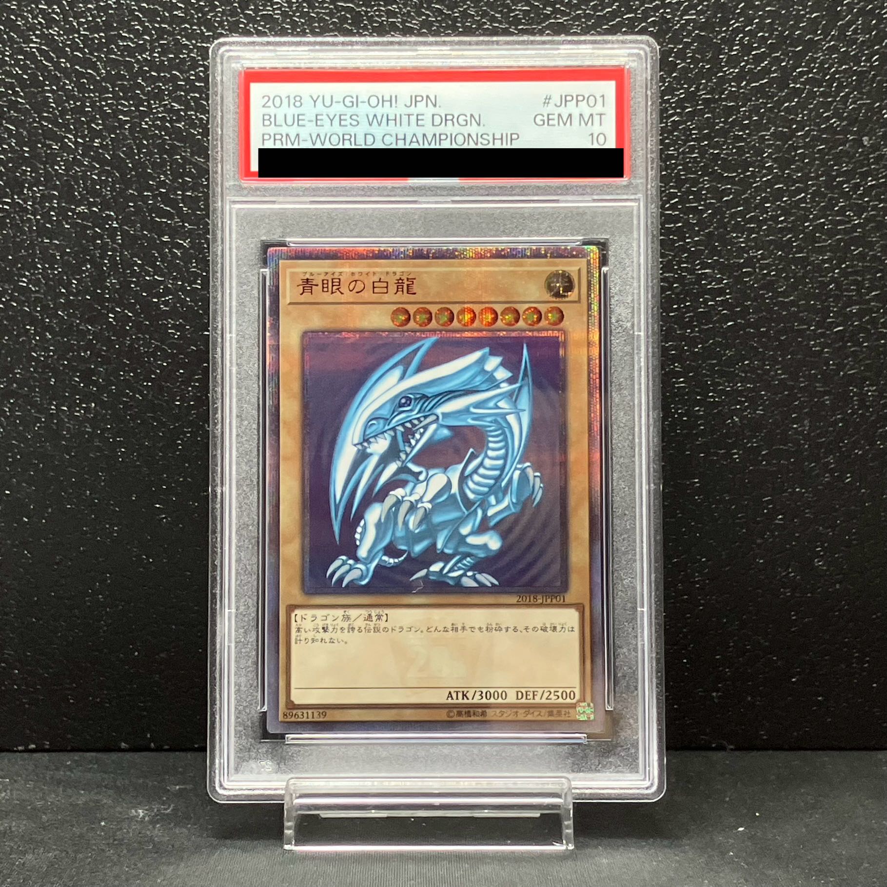 PSA10] Blue-Eyes White Dragon 20th Secret Rare 2018-JPP01