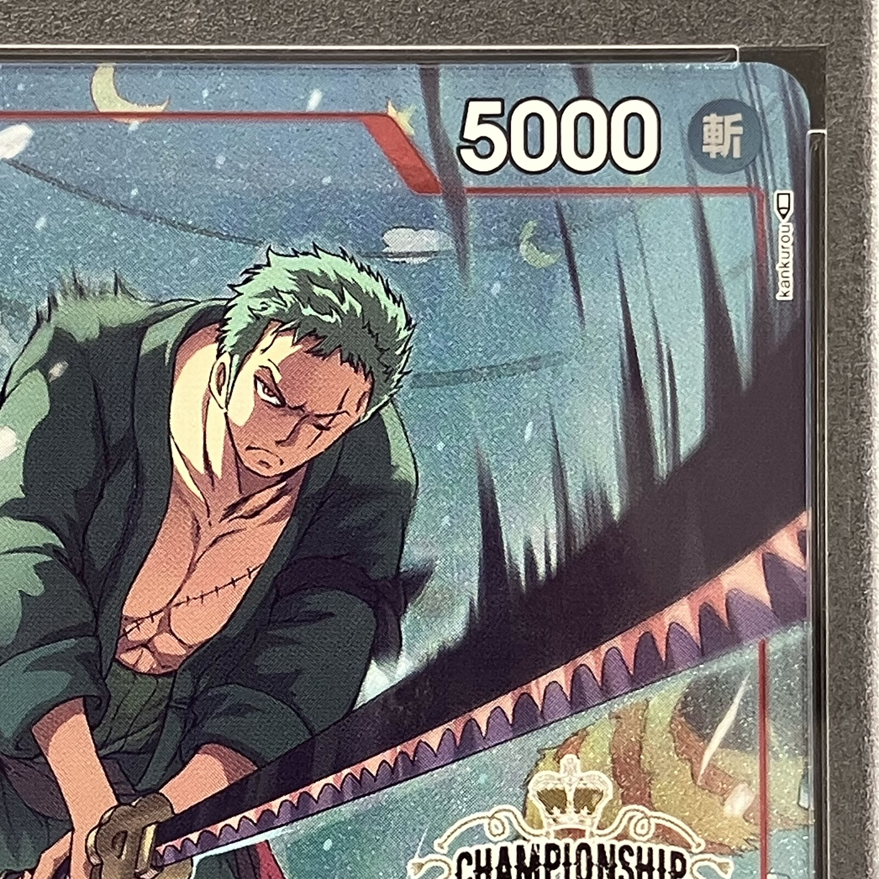 PSA10] Roronoa Zoro Championship 2022 Promo - Opened PROMO ST01-013