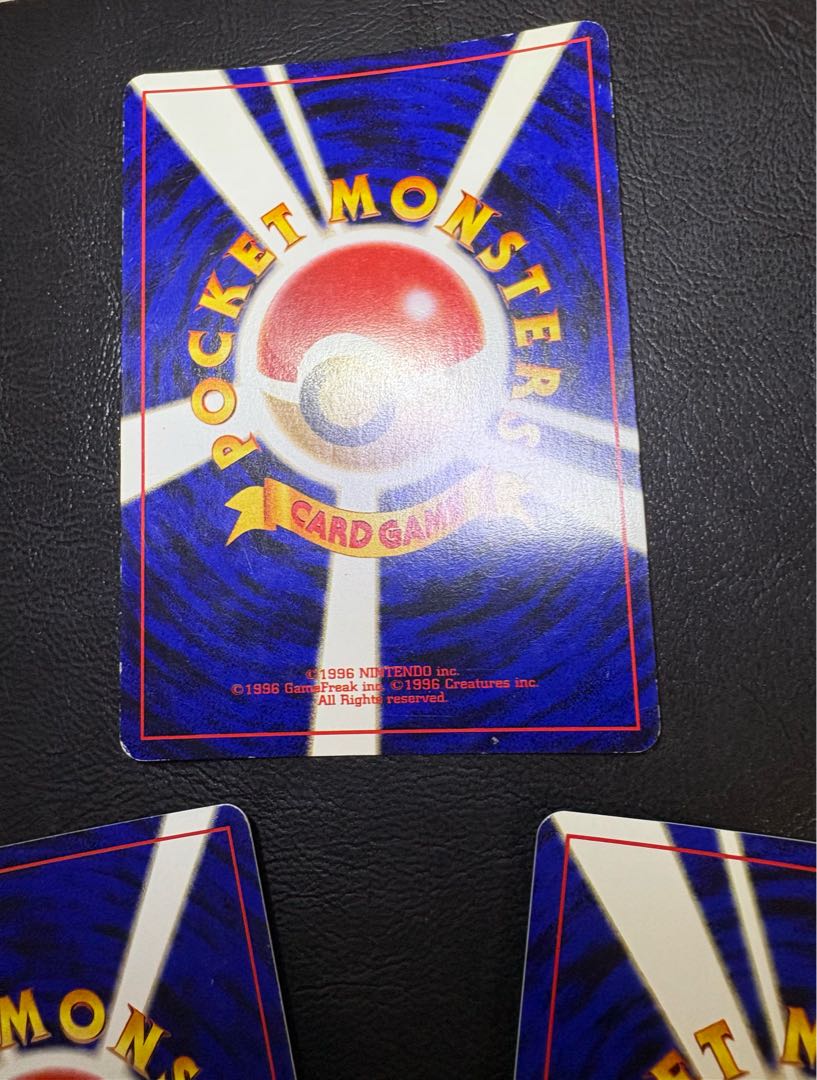 neo series kira card set pokemon cards old back 3枚