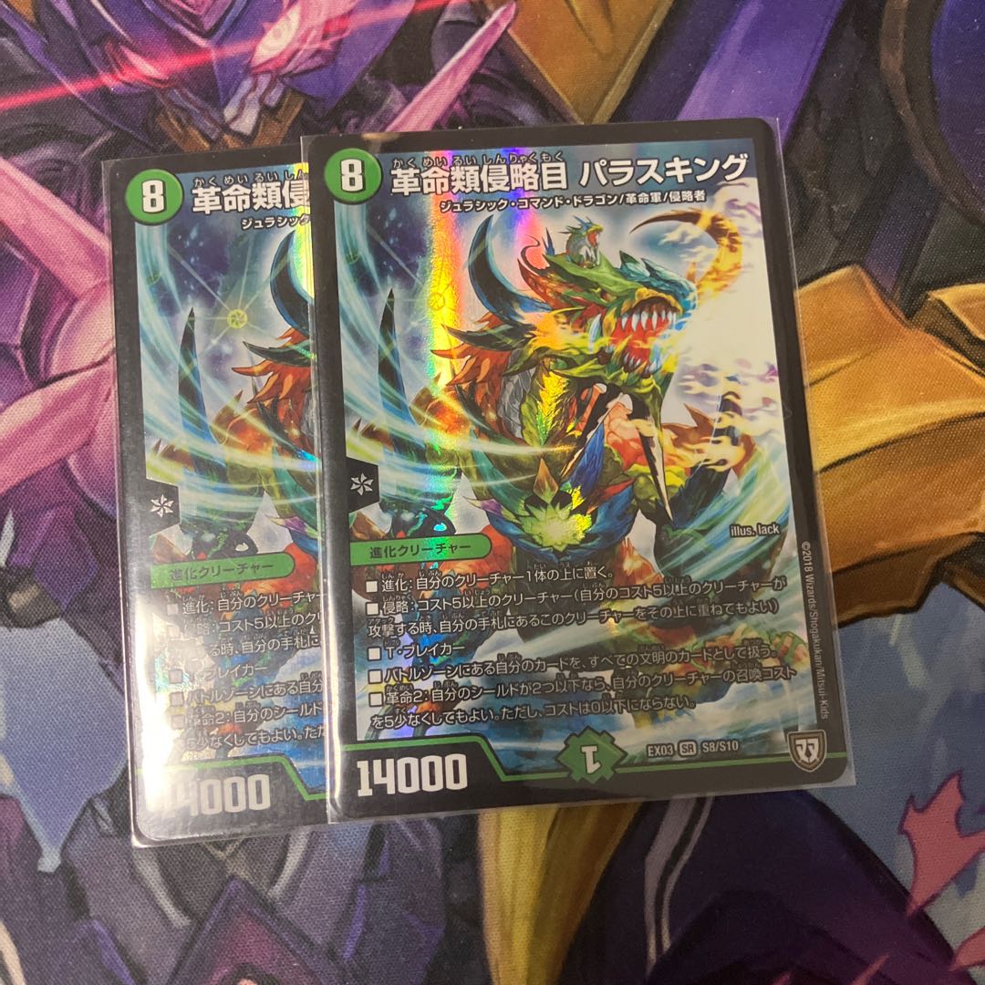 革命類侵略目 パラスキング SR S8/S10 2枚