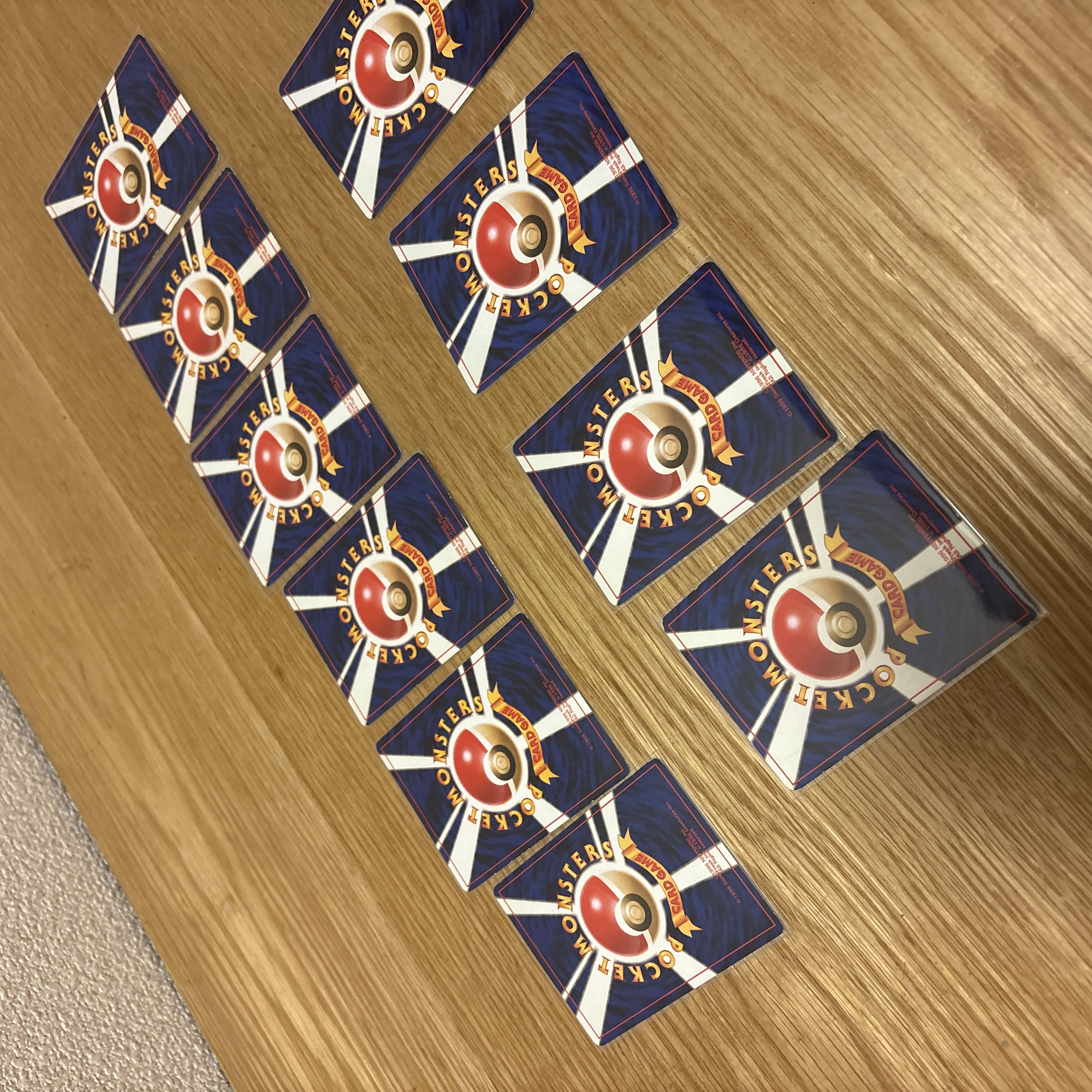 【旧裏まとめ売り】タケシのポケモンセット｜当時物 10枚