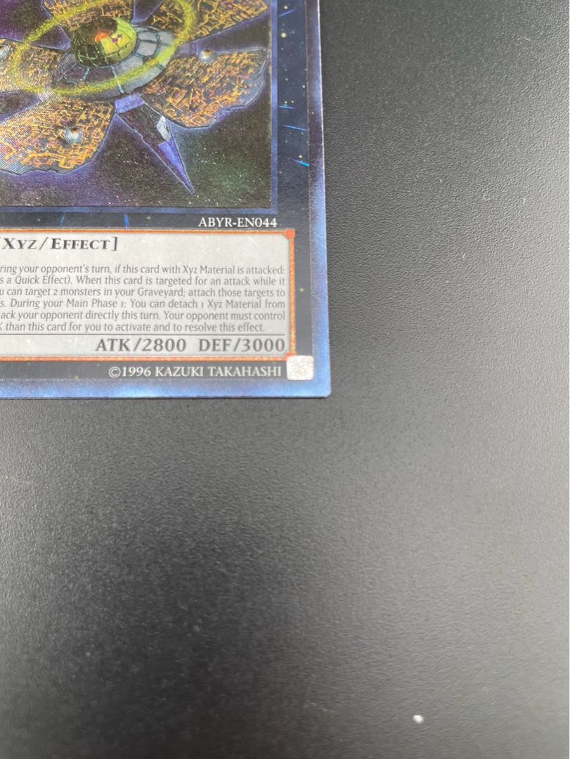 Used] English ABYR-EN044 Number 9: Dyson Sphere Number 9: Dyson Sphere Collector's Ultimate Ultimate Relief Rare 1枚