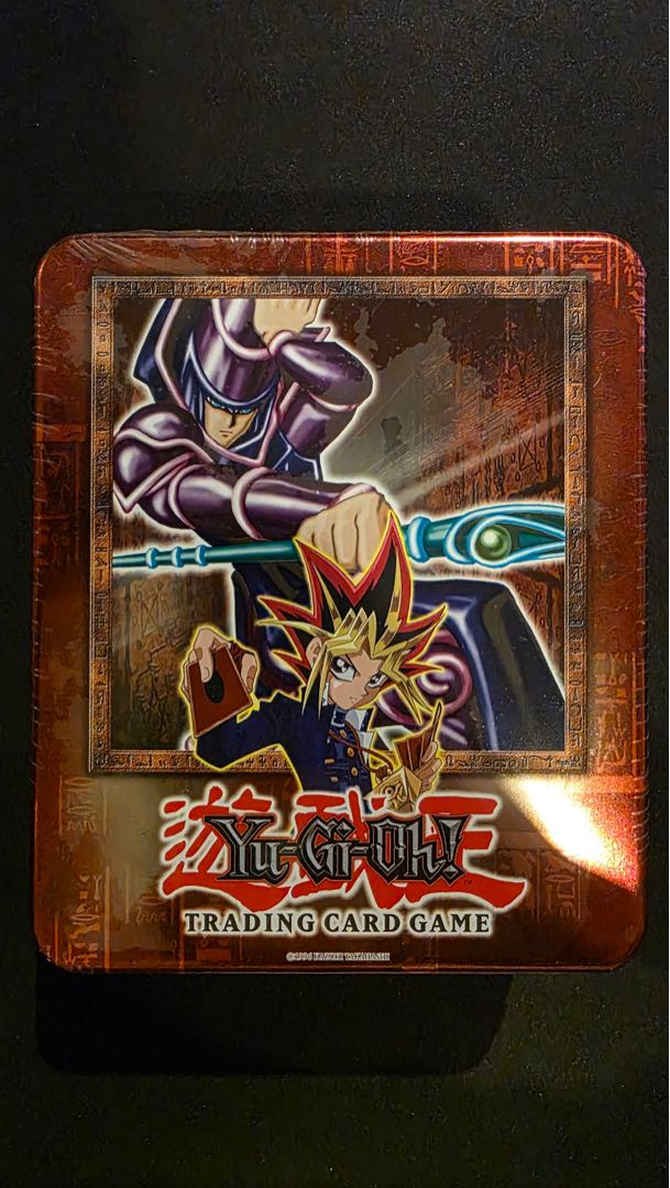 遊戯王 ブラックマジシャン TIN缶 2002 英語 北米 未開封