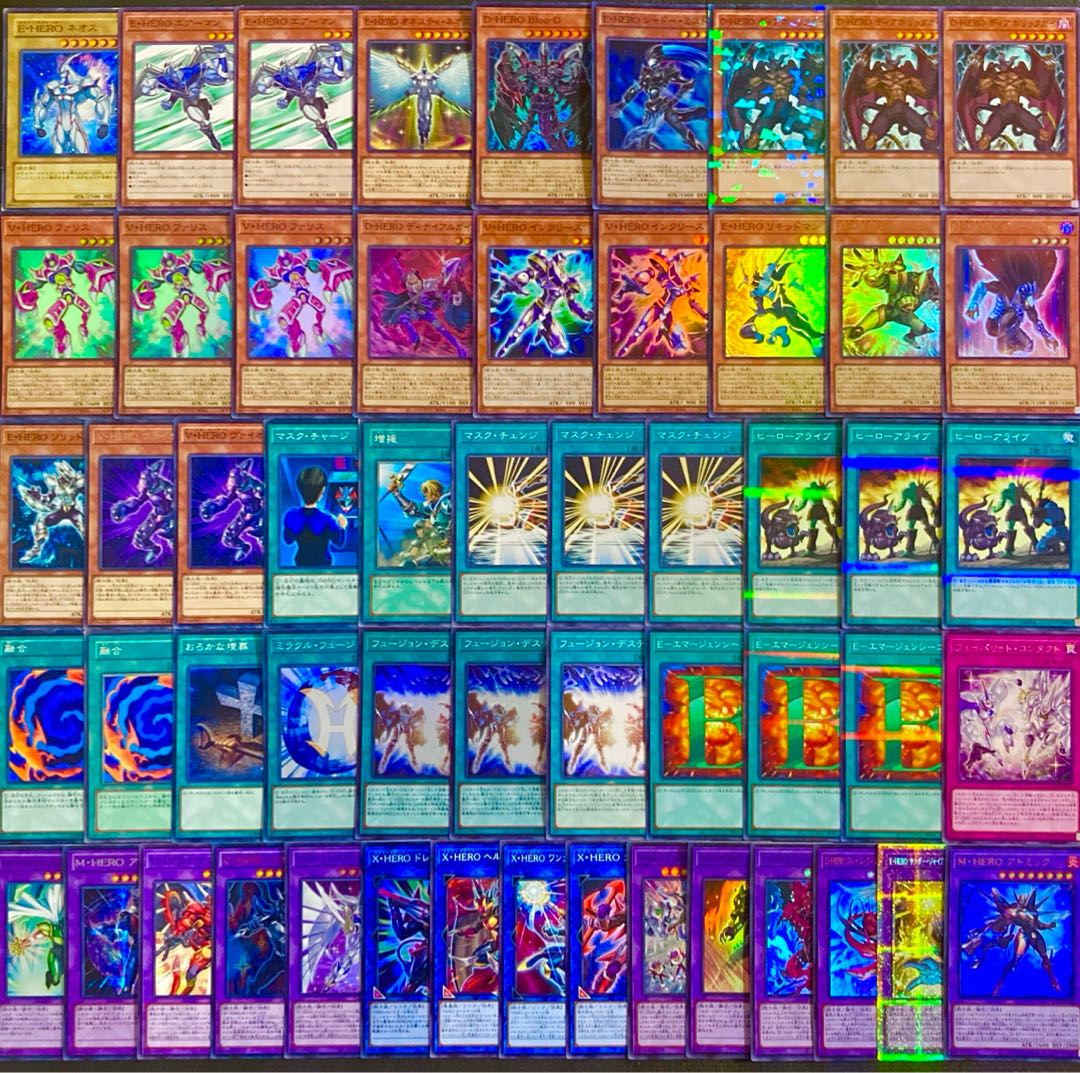 Yu-Gi-Oh [Newly added construction! 40 HERO Deck