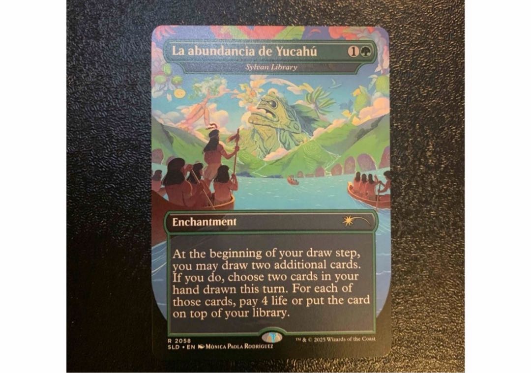 Sylvan Library mtg secret lair sld english nalac ff 1枚