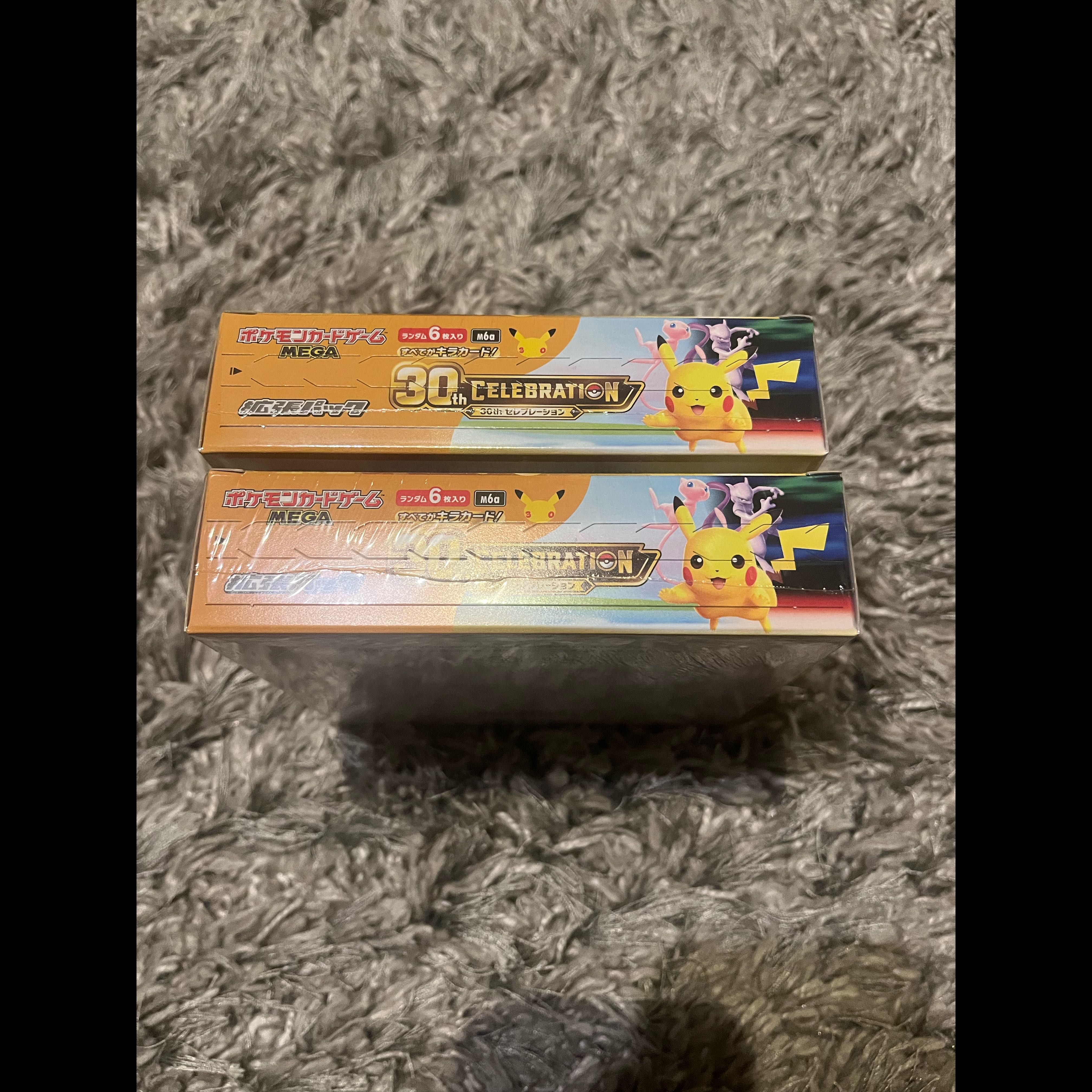 "30th CELEBRATION" Expansion Pack—Unopened Box  2BOX