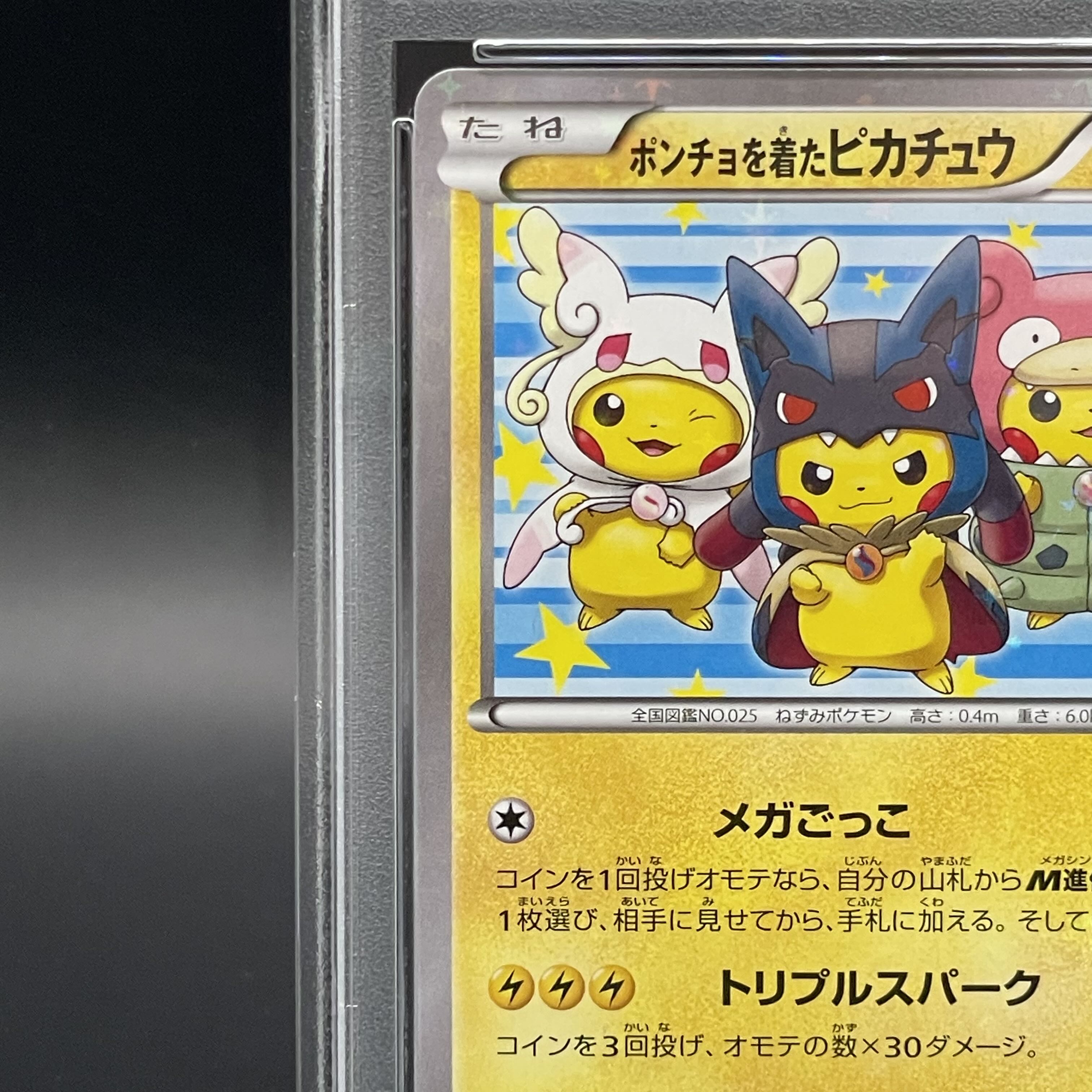 ポケモンカード ポンチョを着たピカチュウ 203/XY-P PSA10 ポケモン