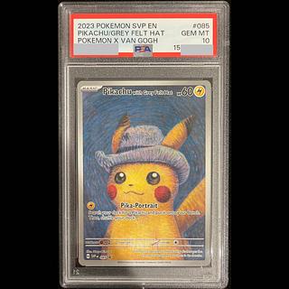 【PSA10】 Pikachu with Grey Felt Hat 《ゴッホピカチュウ》 (プロモ) {085/SV-P} [海外版] 1枚