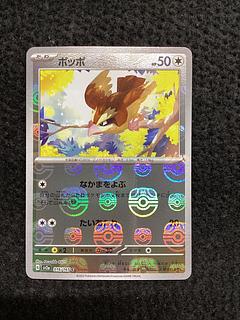 Pidgey, Raticate set Pidgey (Master Ball pattern/mirror) C 016/165