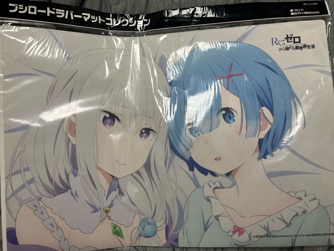 リゼロ エミリア レム プレイマット Re:ゼロから始める異世界 リゼロ エミリア レム プレイマット Re:ゼロから始める異世界