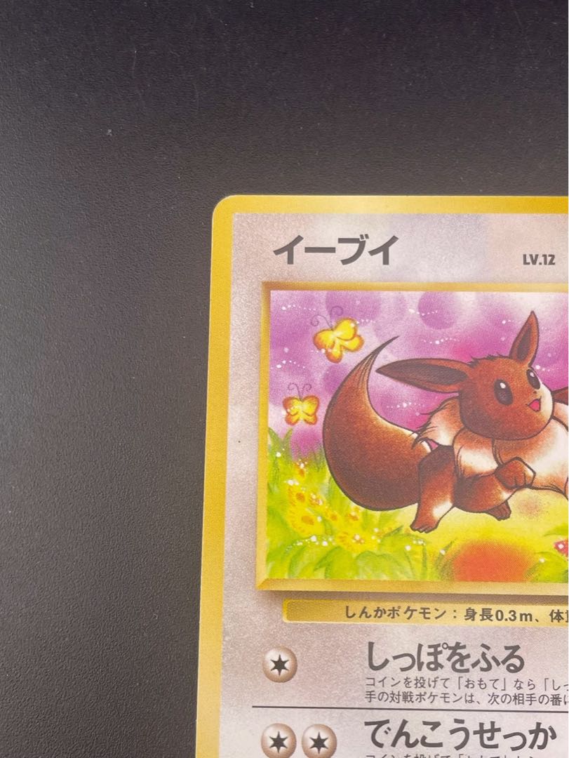 【中古品】イーブイ　LV.12 HP50 第2弾 拡張パック ポケモンジャングル  旧裏　ポケモンカード 1枚