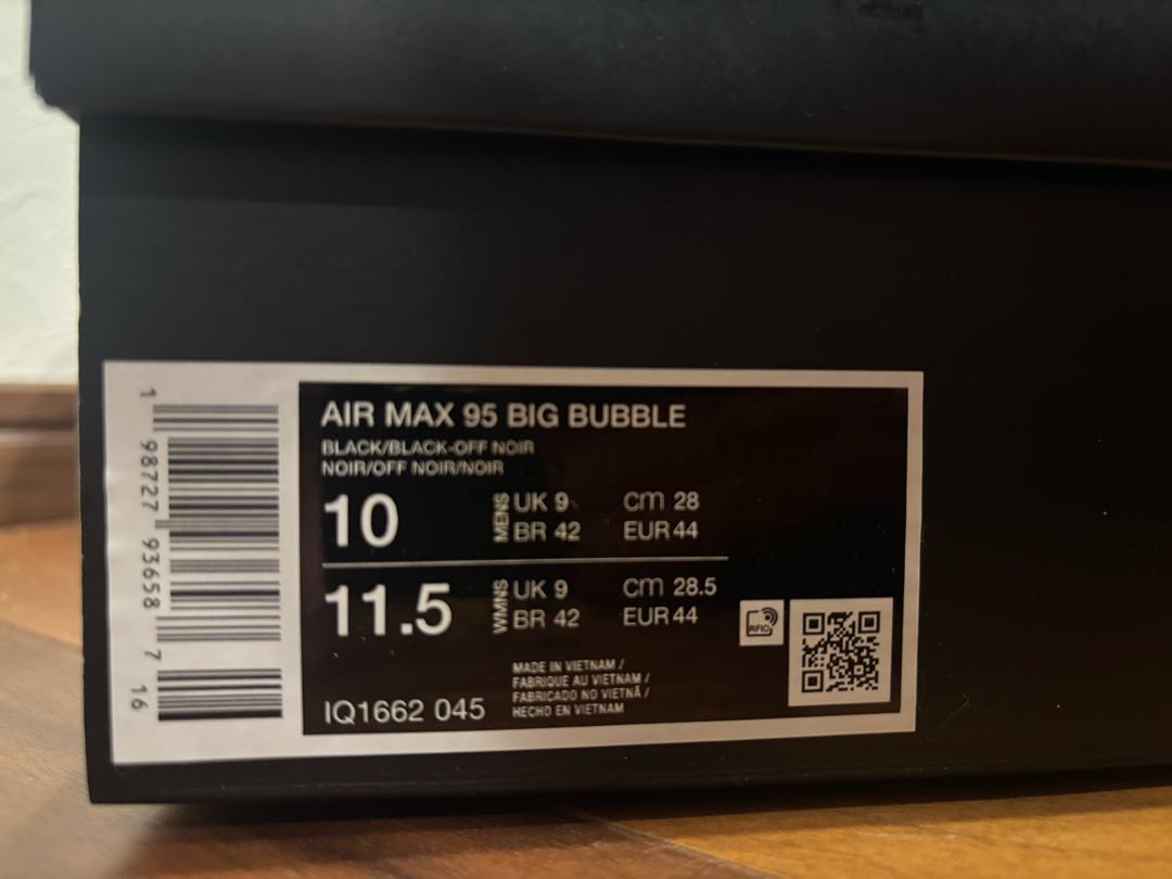 Nike Air Max 95 Big Bubble "I-95" 28cm