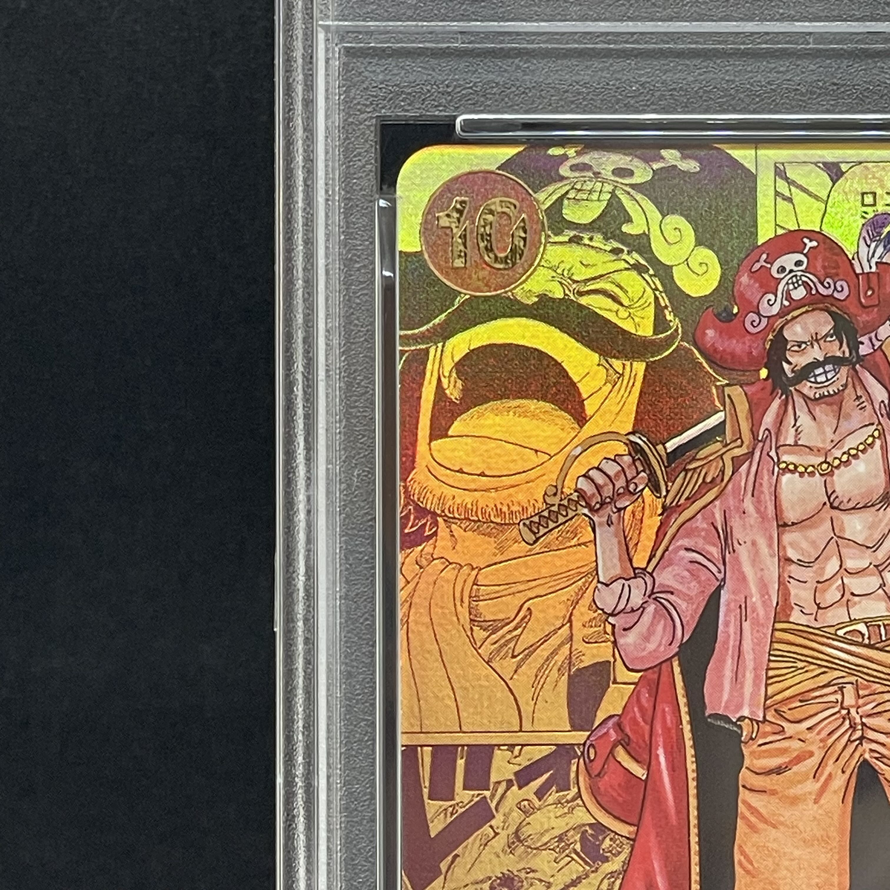 [PSA10] Gol D. Roger (Gold Comipara / Manga Background) [SEC] {OP09-118} 1枚