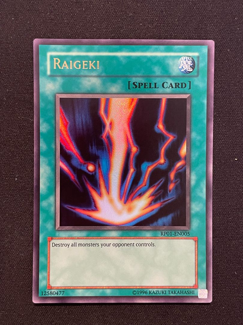 【期間限定！最安値挑戦】 遊戯王 サンダー・ボルト サンダーボルト Raigeki 英語 EU RP 遊戯王OCG デュエルモンスターズ