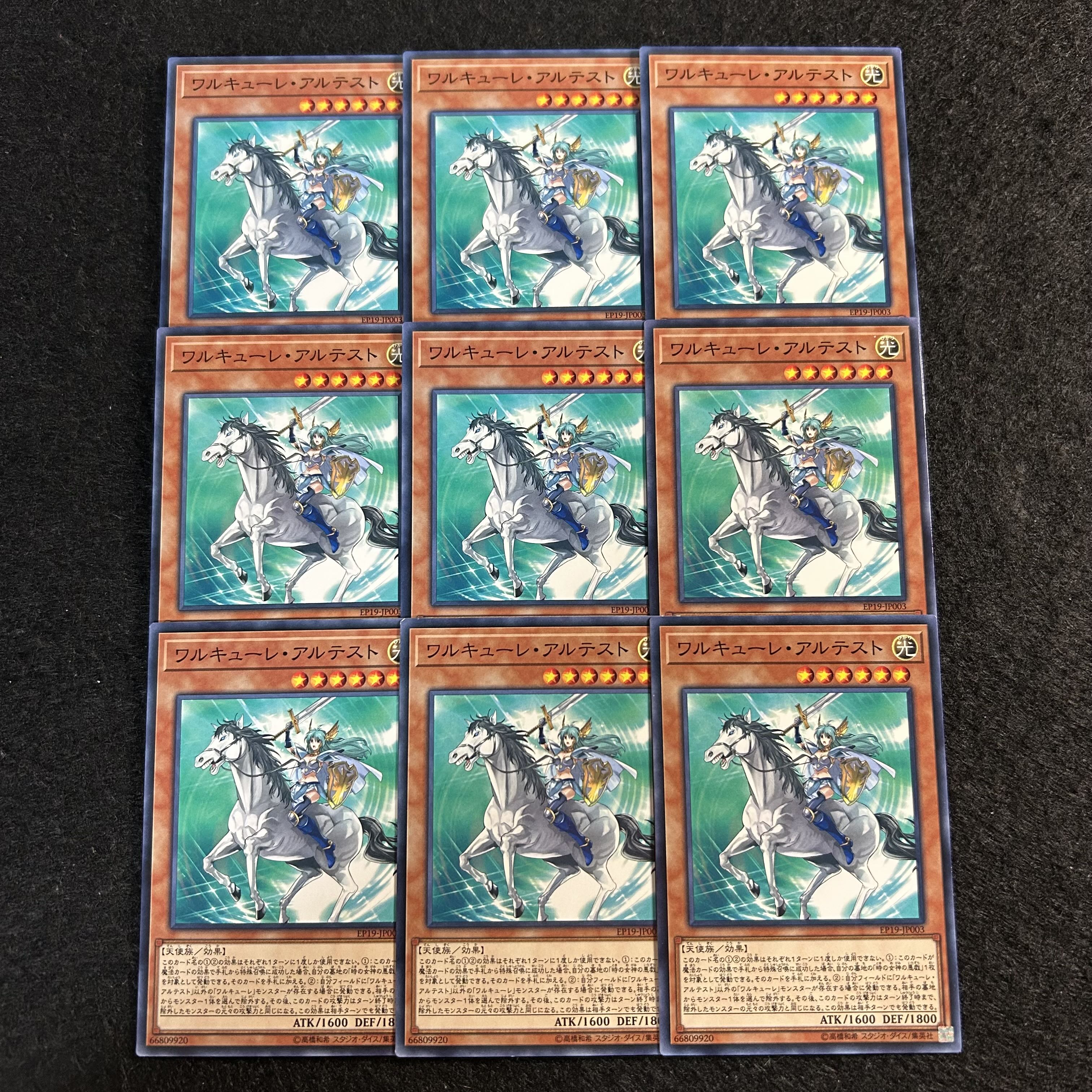 A2411 [King of Games] Valkyrie Erste 9-card set 9枚