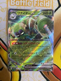 Pokemon Card Wanider ex RR ex
