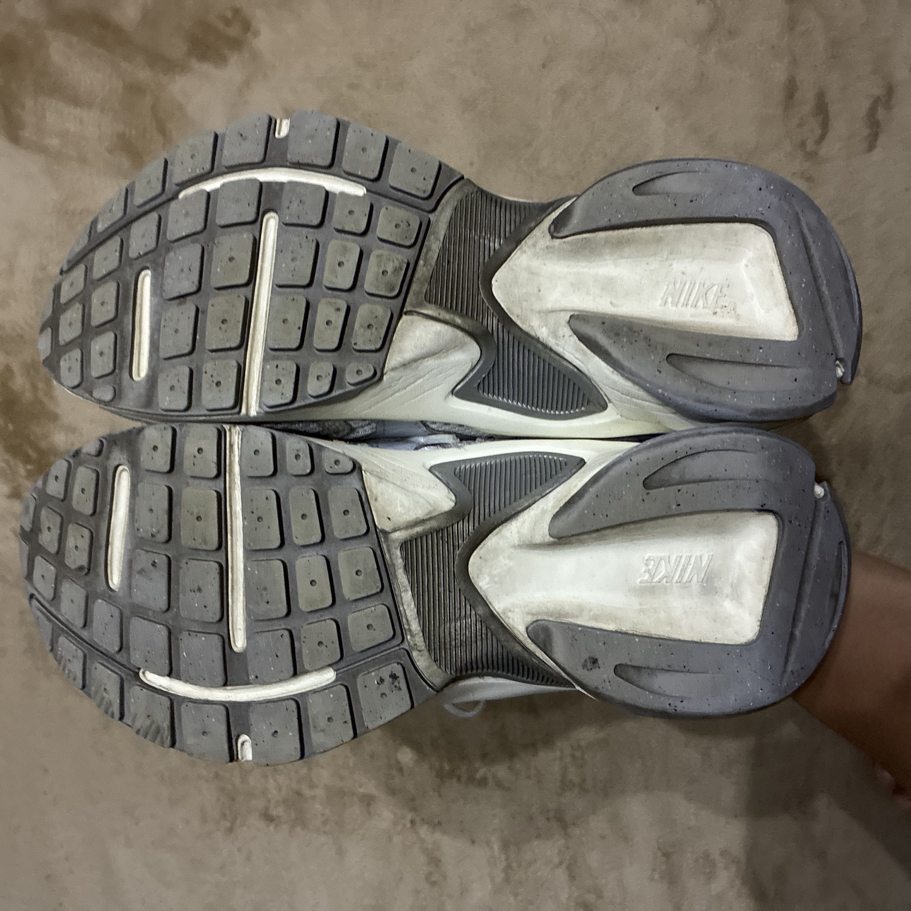 NIKE Sneakers, Gray, Women's, 24.0 cm 24cm