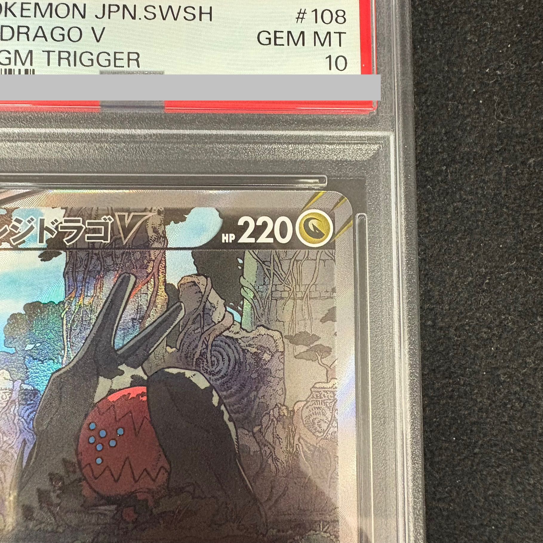 【PSA10】 レジドラゴV 《SA》 (SR) {108/098}  1枚