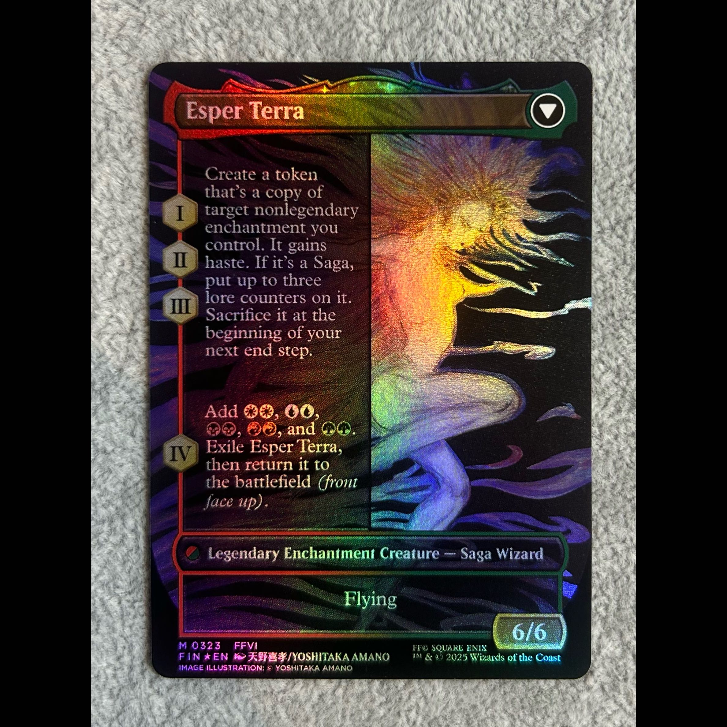 <EN> 《Tina, Magical Adept/Terra, Magical Adept》 (Borderless/Foil) [FIN] 1枚