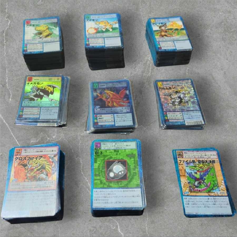 632 old Digimon cards