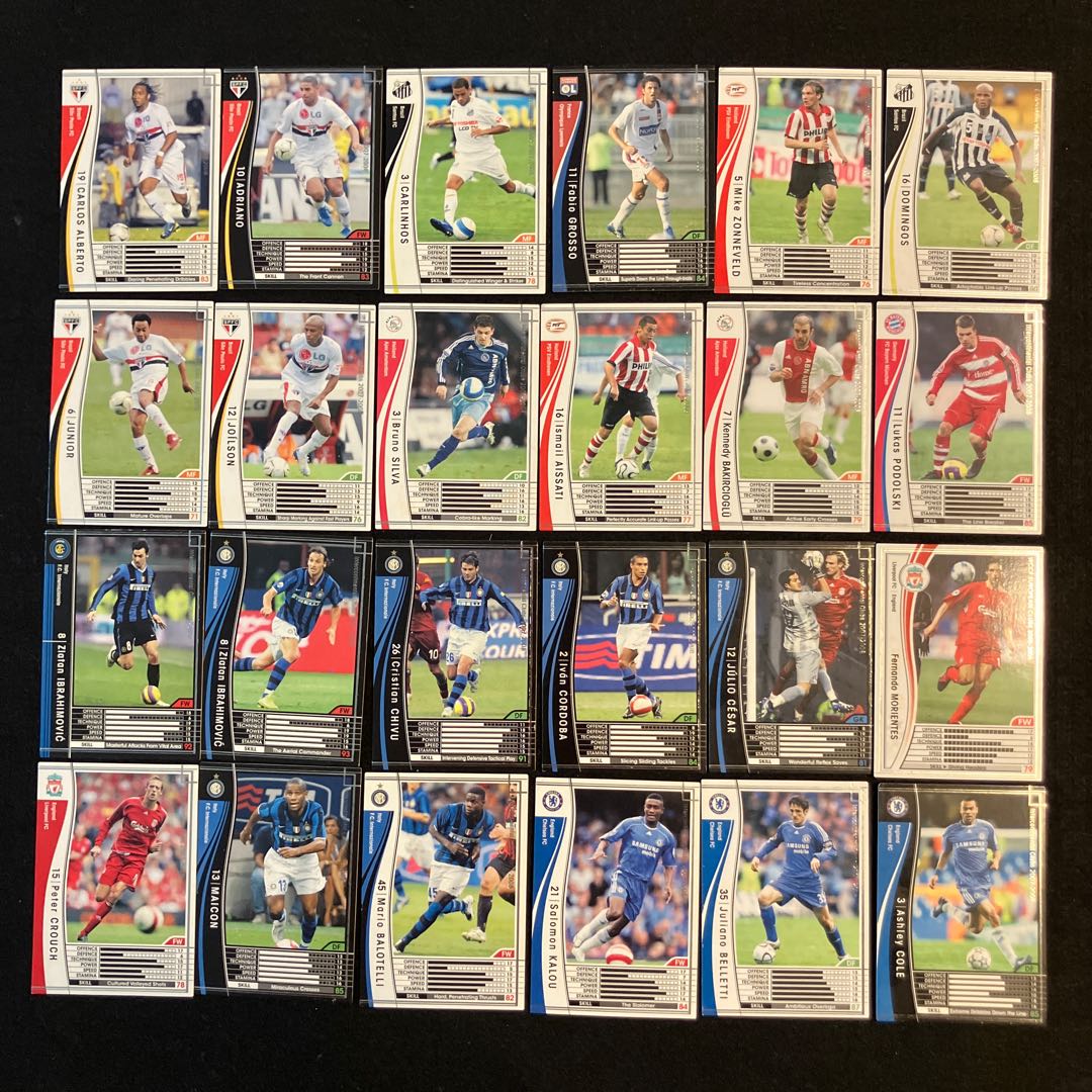 Condition B] WCCF Soccer Cards 96 cards A-7 1枚