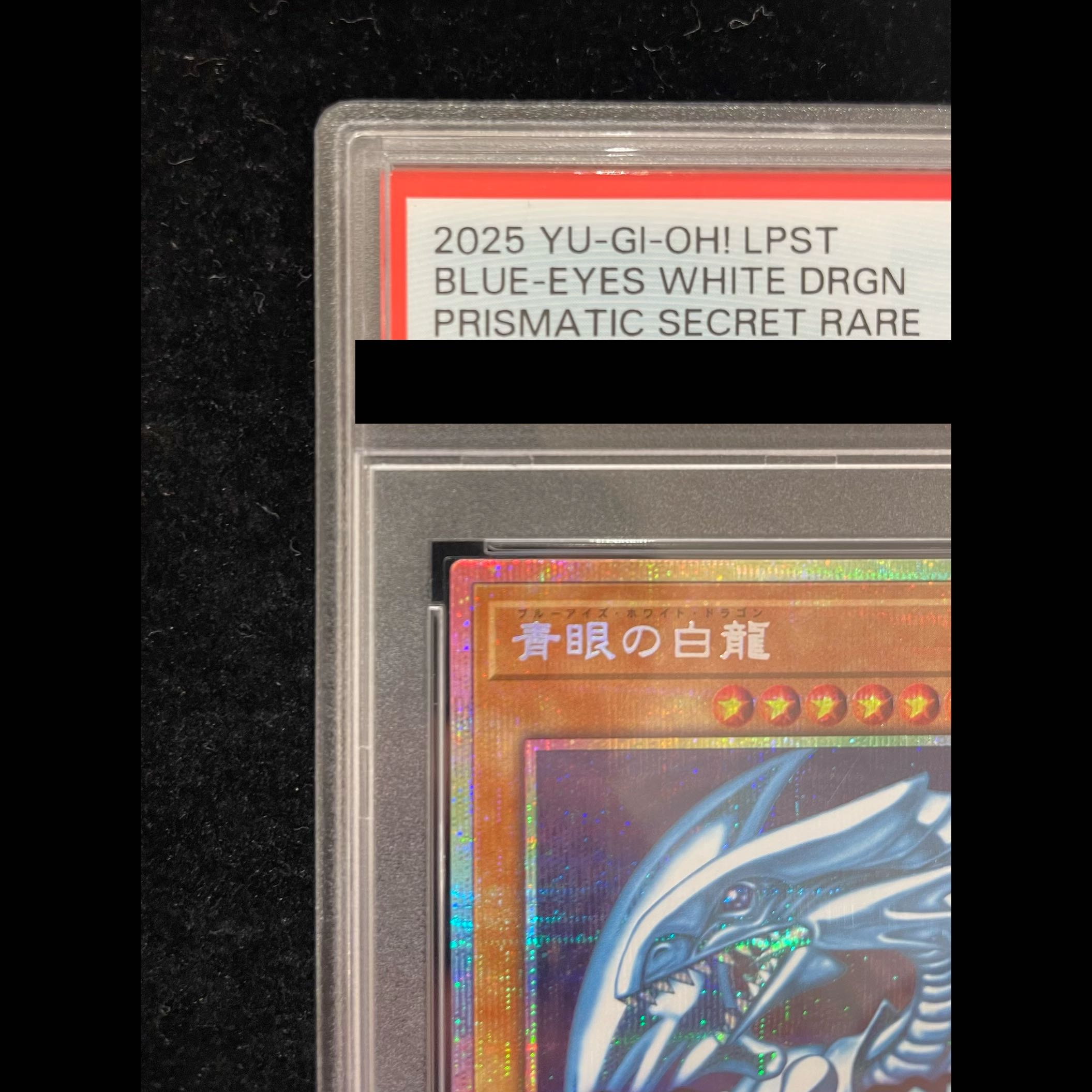 【PSA10】青眼の白龍 プリズマティックシークレットレア LPST-JP003 1枚
