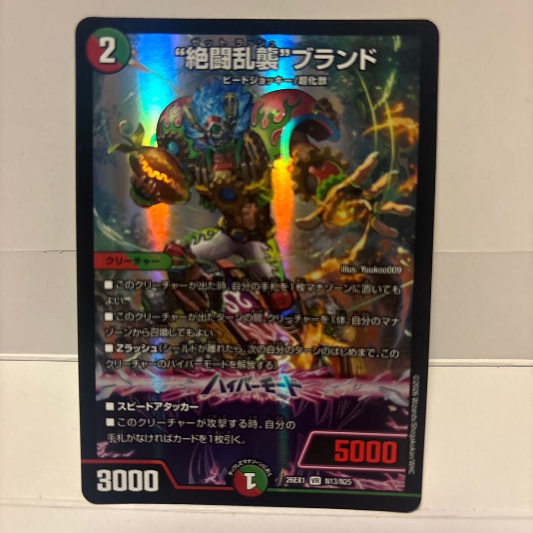 Zetsu Fighting Rampage Brand 26EX1N13/N25 1枚