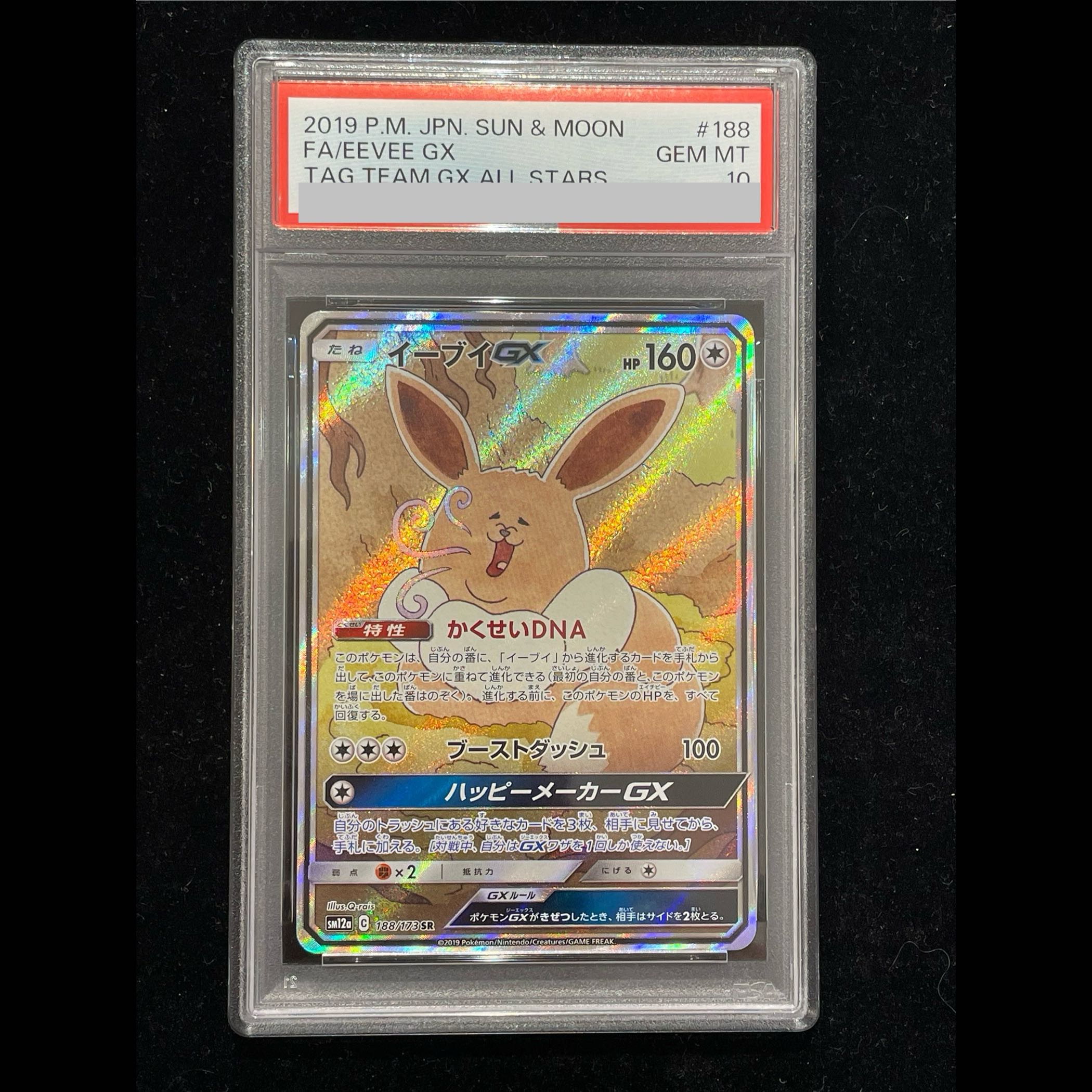 PSA10】イーブイGX SR 188/173 1枚 (Used) （553927336）| magi -TCG 