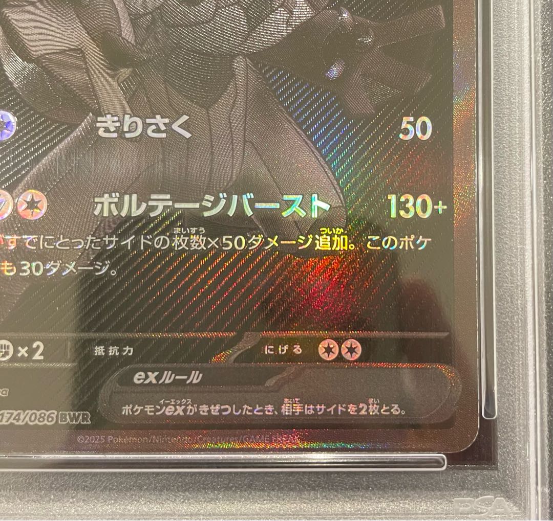 【PSA10】ゼクロムex BWR 174/086 1枚
