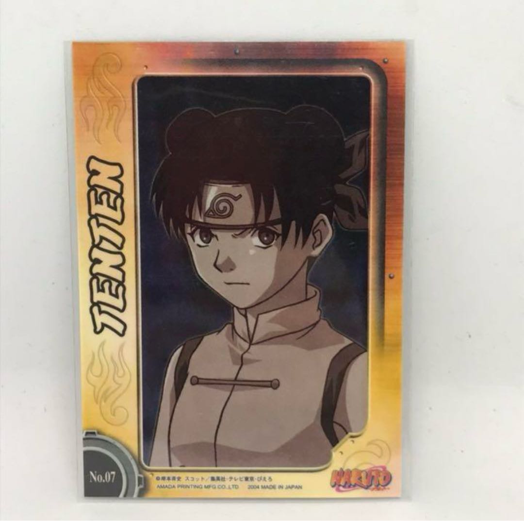 NARUTO NARUTO Trading Card No.07 TENTEN