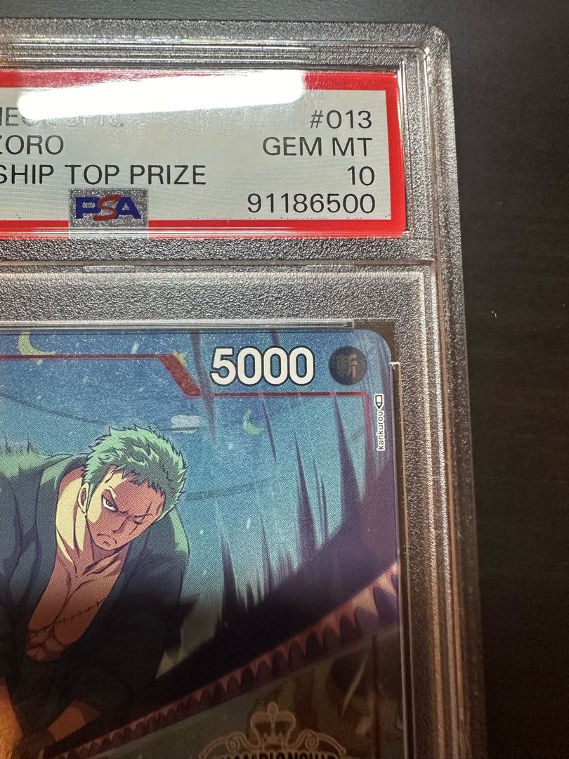 【PSA10】ロロノア・ゾロ チャンピオンシップ2022  プロモ 開封済み PROMO ST01-013 1枚