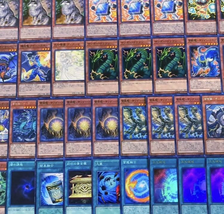 遊戯王　超本格構築！！　サンダー・ドラゴンデッキ　４０枚 1枚