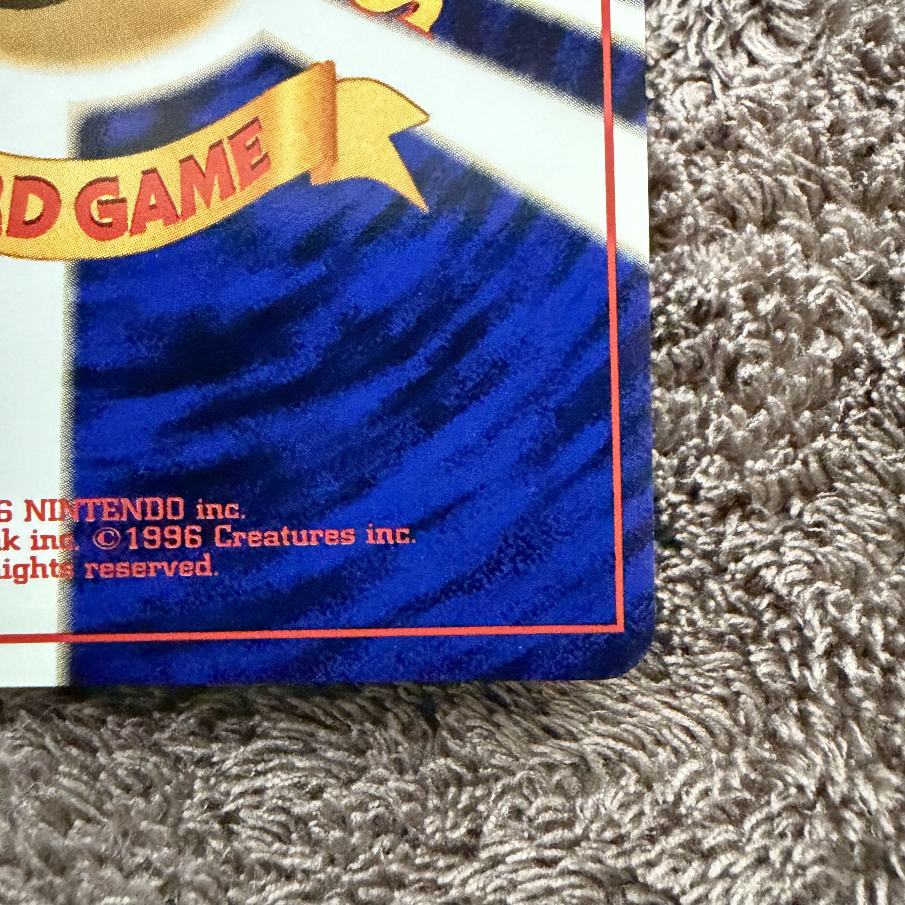 Beautiful] Takeshi's Rhydon : old back [PMCG-GYM1 No.112] (Pokémon Gym #1 "Nibi City Gym Takeshi") 1枚
