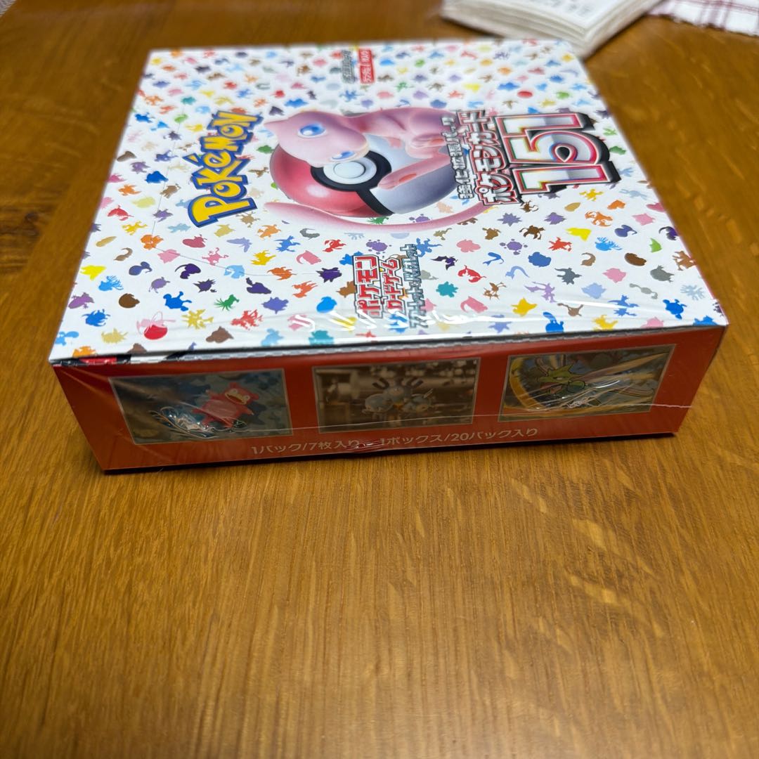 Enhanced Expansion Pack "Pokémon Card 151 (Ichigoichi)" Unopened box 1BOX