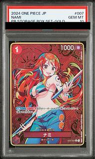 【PSA10】ナミ(パラレル/箔押し)(ストレージボックスセット) C ST01-007 1枚