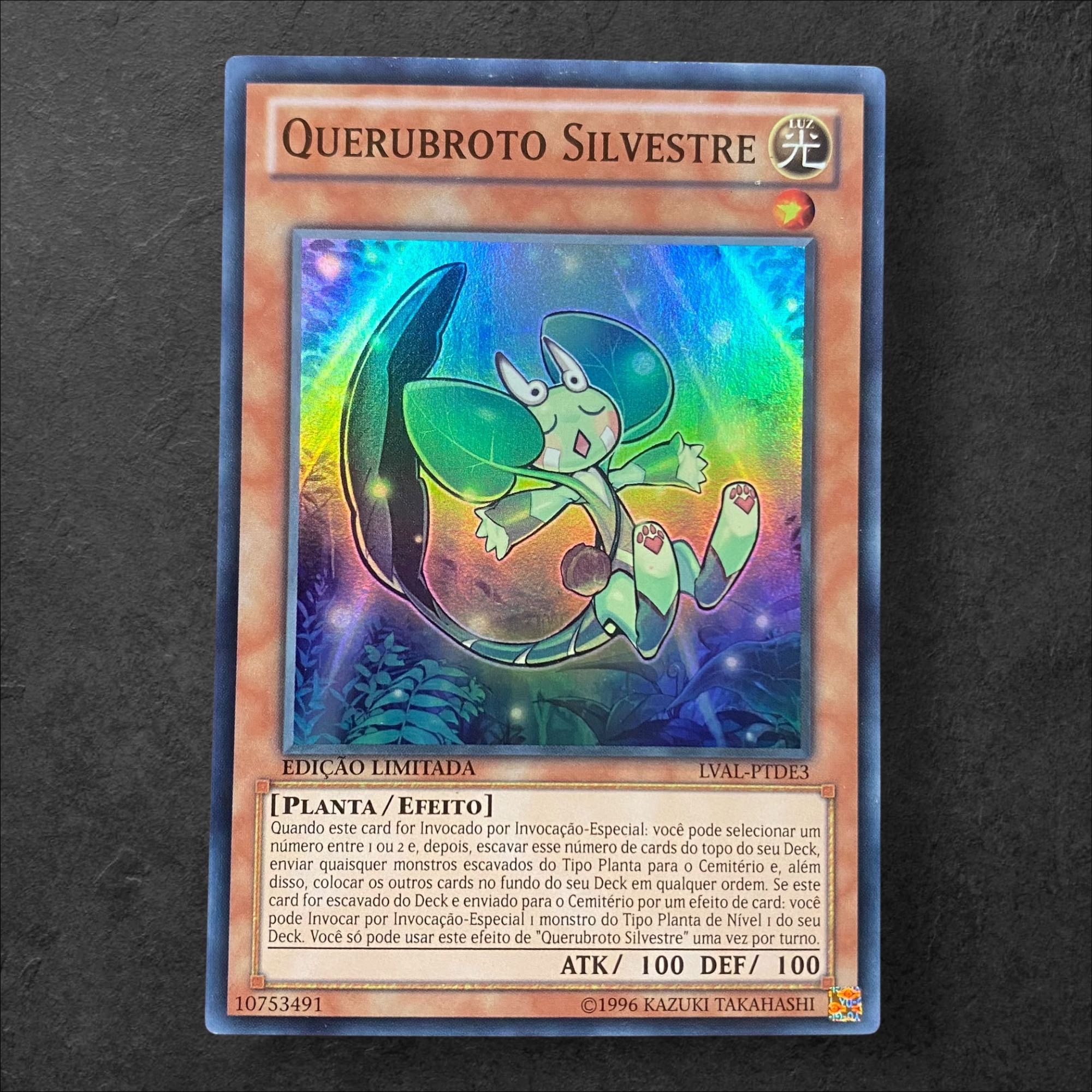 6862 [King of Games] Forest Luo no Kami Mei Sprout LVAL-PTDE3〈SR