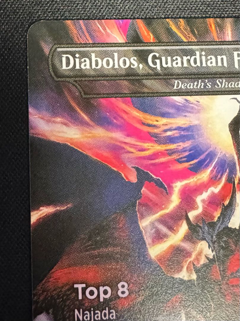ガーディアンフォース、ディアボロス 死の影　TOP8 1枚