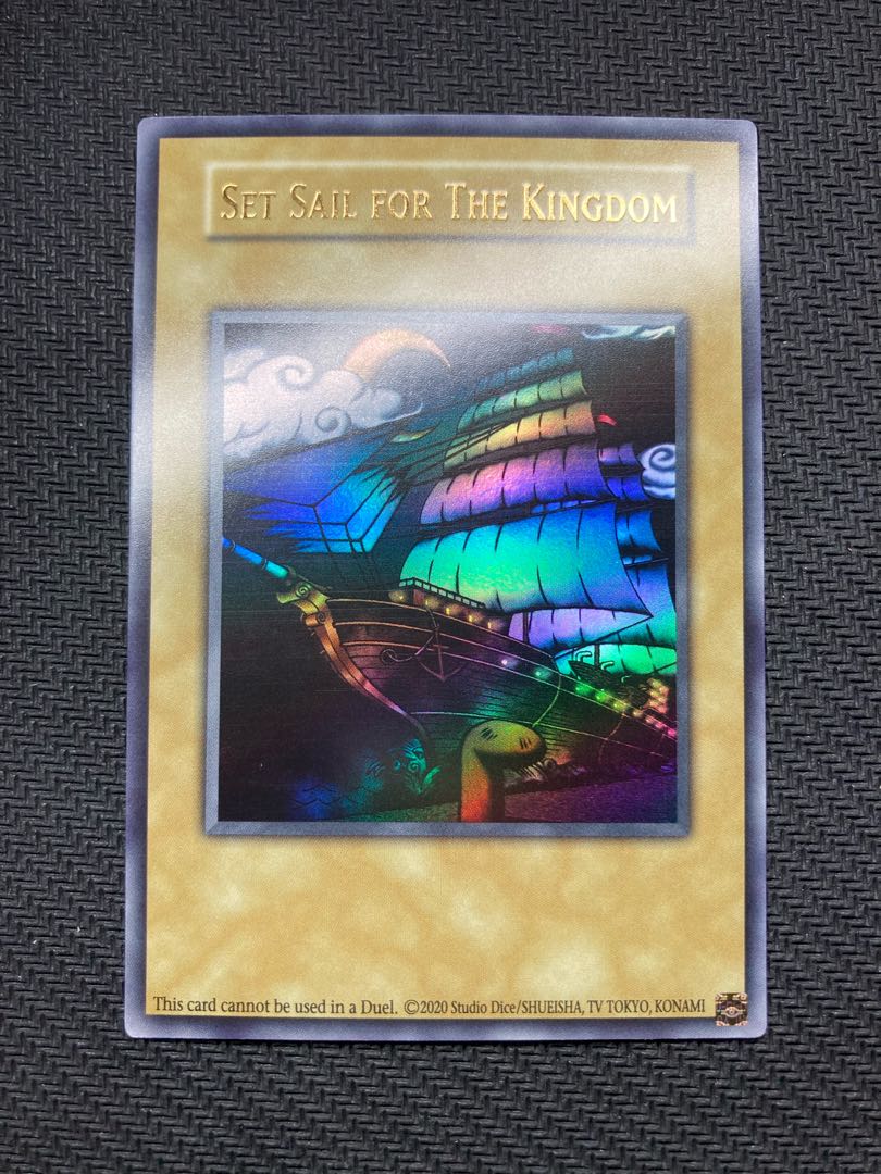 Semi-Beautiful, English Kingdom Set] Sailing to the Kingdom Glory of the King's Right Hand Yu-Gi-Oh Cards