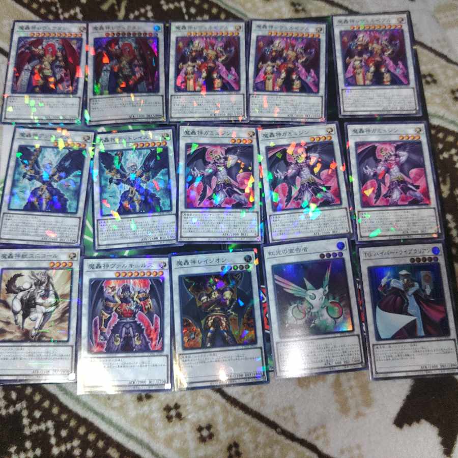Fabled Lurrie Deck Parts Darkness Demon King Yu-Gi-Oh! 1枚