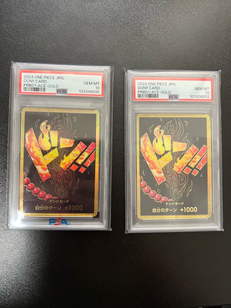 PSA10】ドン!!カード(ポートガス・D・エース)(パラレル PSA10】ドン!!カード(ポートガス・D・エース)(パラレル