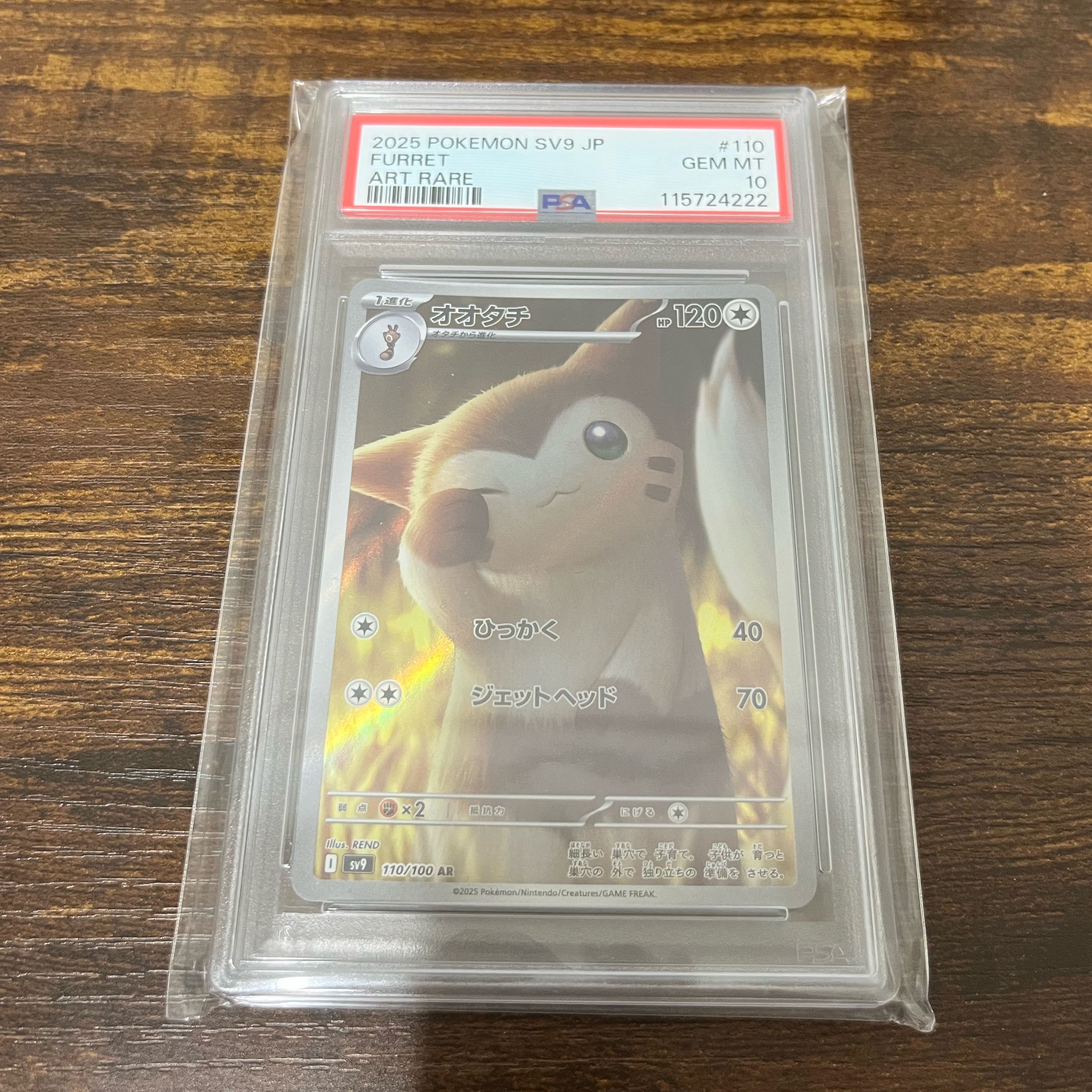 【PSA10】オオタチ AR 110/100 1枚