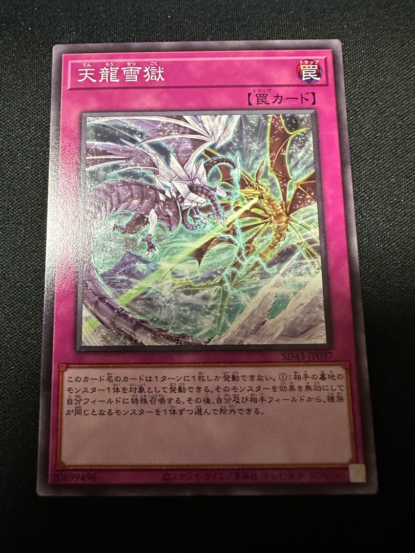 Ice Dragon's Prison Normal SD43-JP037 3枚