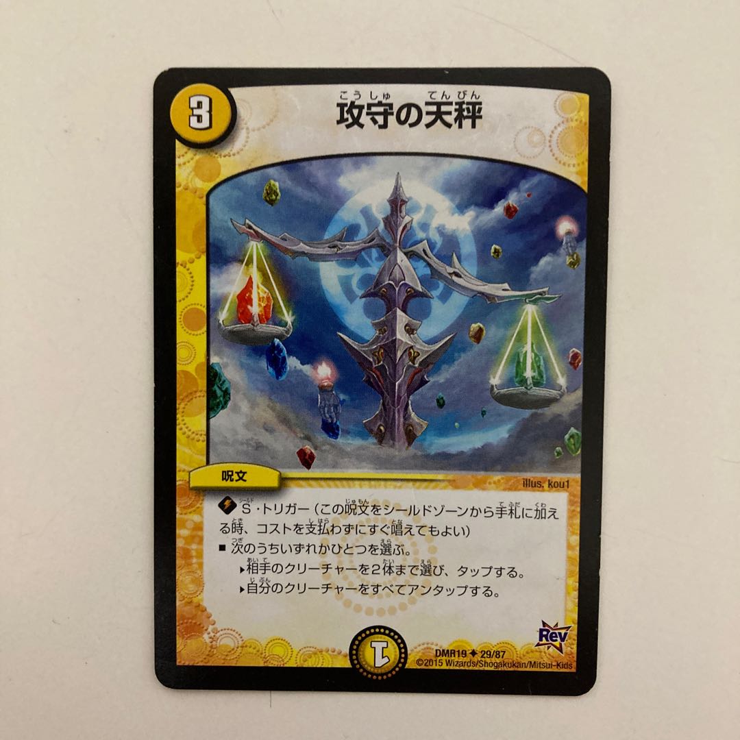 Balance of offense and defense U 29/87 1枚