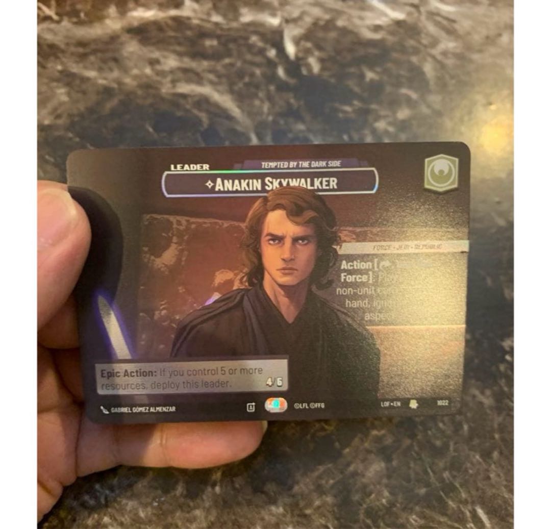 スターウォーズ　アンリミテッド　アナキンスカイウォーカー　ショーケース　1022 1枚