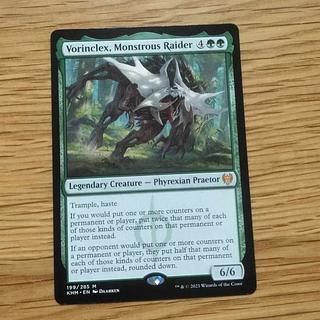 English version English Vorinclex, Monstrous Raider Mythic Rare 199/285 1枚